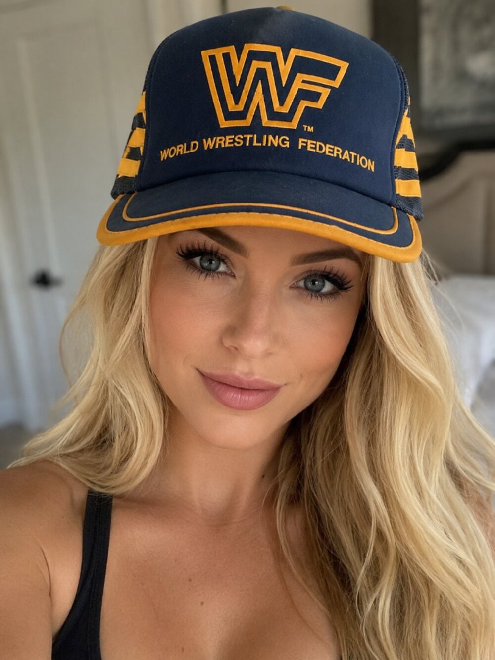 WORLD WRESTLING FEDERATION CAP (ADULT AJUSTABLE)